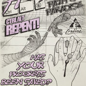 HELLSTAR- Online T-Shirt 'White'