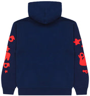 SP5DER-  Beluga Hoodie 'Navy'