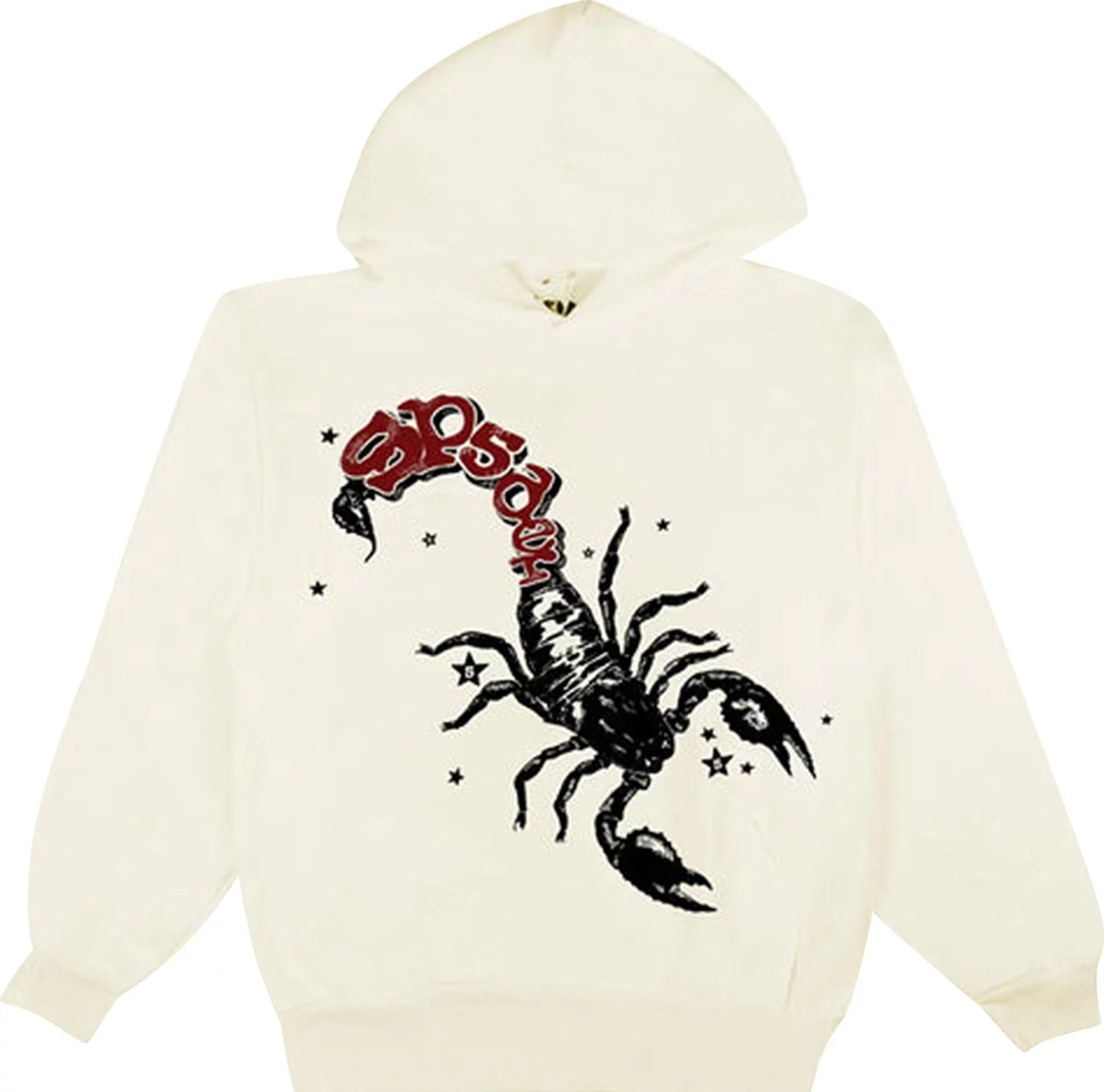 SP5DER- x Mariah The Scientist Scorpion Hoodie 'Cream'