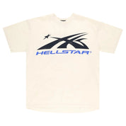HELLSTAR- Gel Sport Logo T-Shirt 'White/Blue'