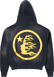 HELLSTAR- No Guts No Glory Hoodie 'Washed Black'