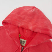 GALLERY DEPT - Red Washed Zip-up hoodie