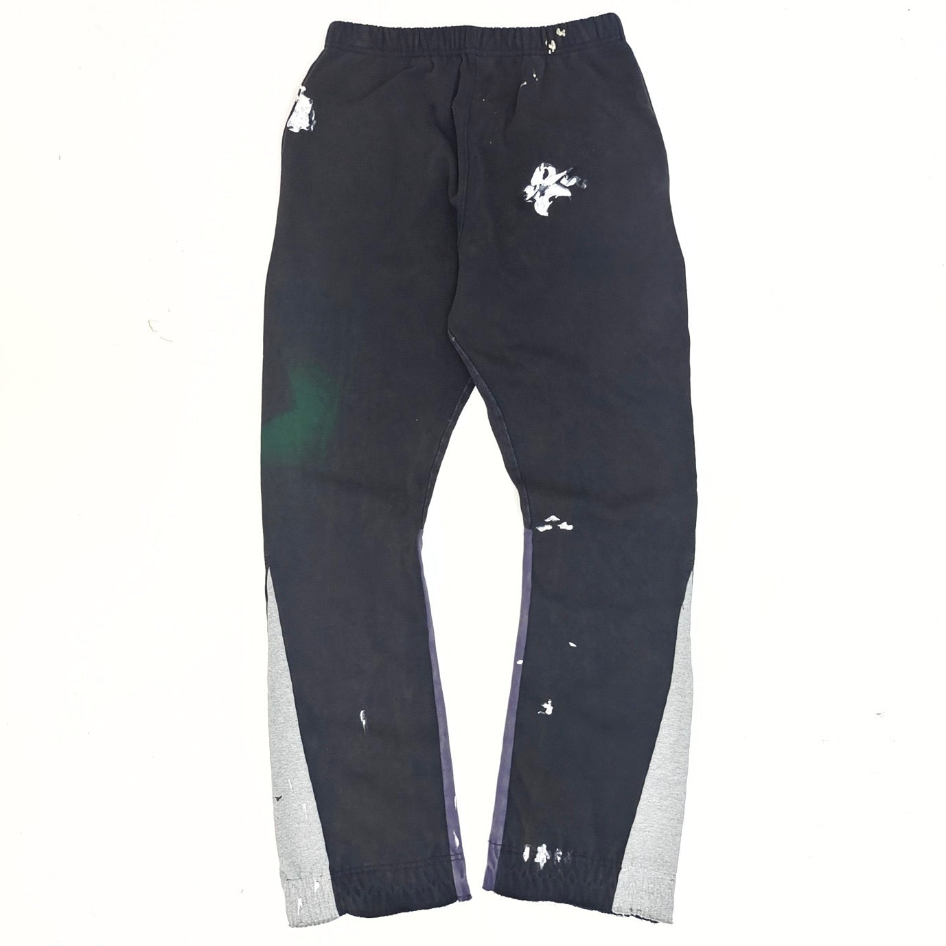 GALLERY DEPT - Logo Flare Sweatpants Heather Navy