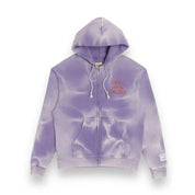GALLERY DEPT - Purple Washed Zip-up hoodie