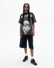 HELLSTAR- Gray Rage tee