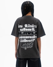 HELLSTAR- Gray Rage tee