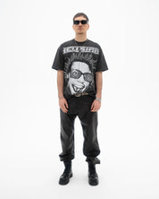 HELLSTAR- Gray Rage tee