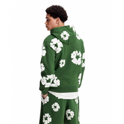 DENIM TEARS- Cotton wreath hoodie green