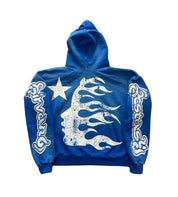 HELLSTAR- Blue Yoga Hoodie