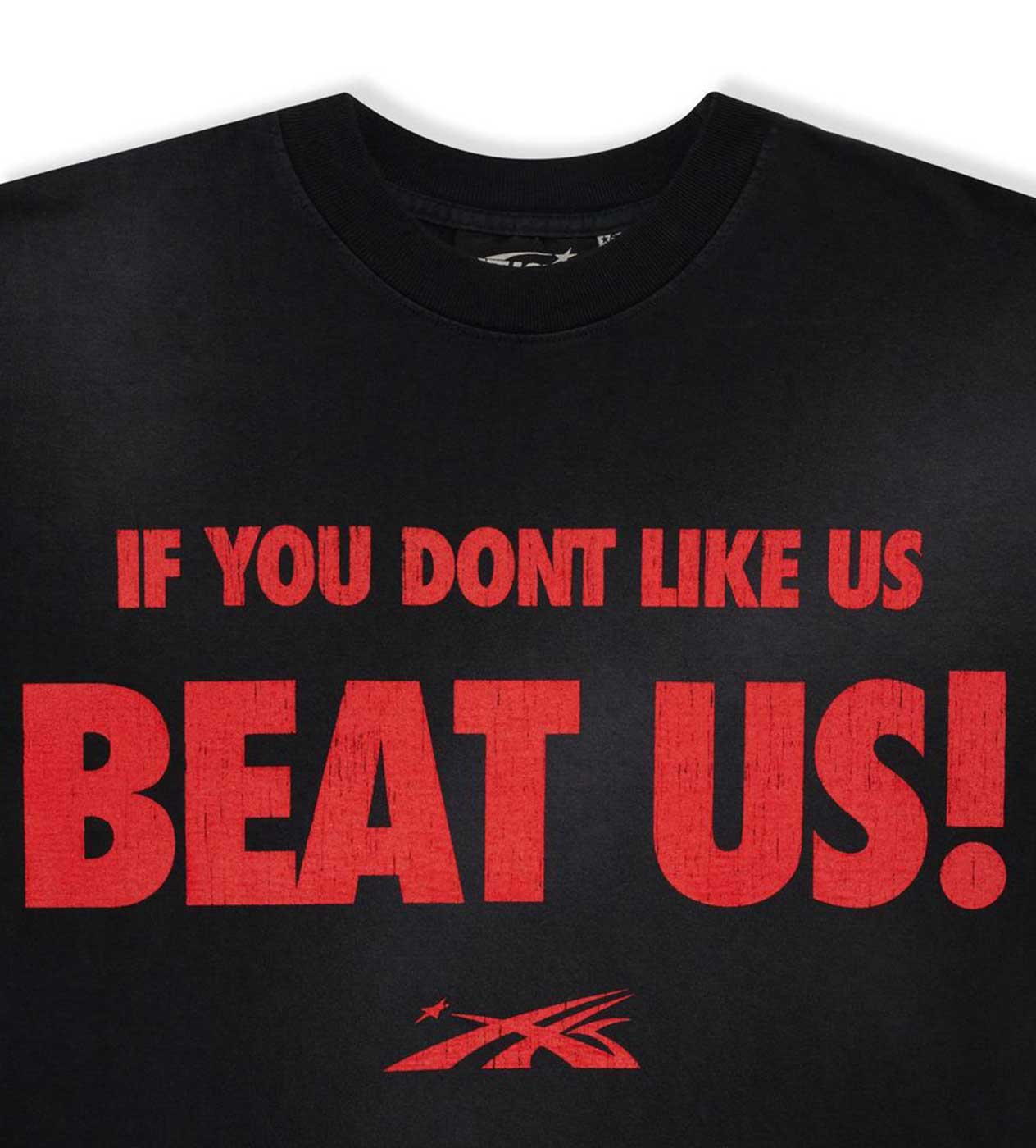 HELLSTAR- Beat Us! T-Shirt 'Black/Red'