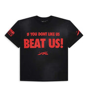 HELLSTAR- Beat Us! T-Shirt 'Black/Red'
