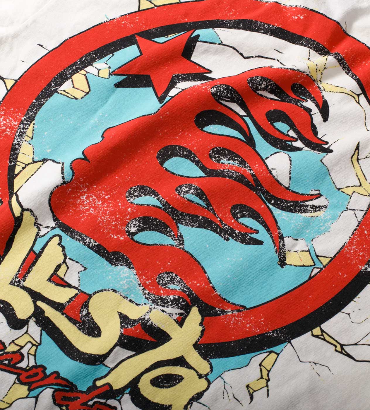 HELLSTAR- White Worldwide Tee