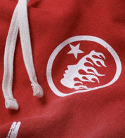 HELLSTAR- Red Yoga Flare Sweatpants