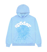 SP5DER- Web Hoodie 'Sky Blue'