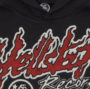 HELLSTAR- Records Tour Hoodie Washed Black