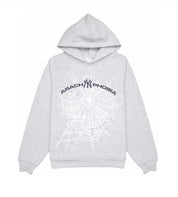 SP5DER- Arach NY Phobia Hoodie 'Ash Grey'