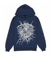 SP5DER- Arach NY Phobia Hoodie "Navy"