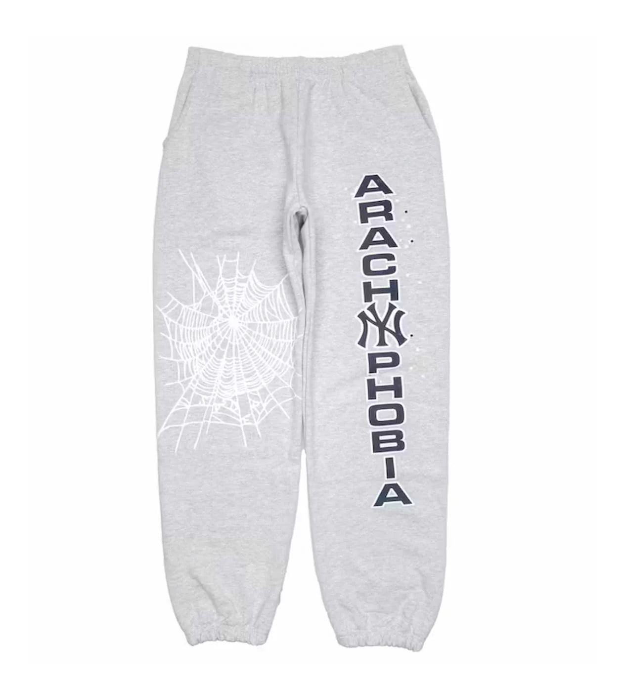 SP5DER- Arach NY Phobia Sweatpants 'Ash Grey'