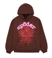 SP5DER- Web Hoodie 'Brown'