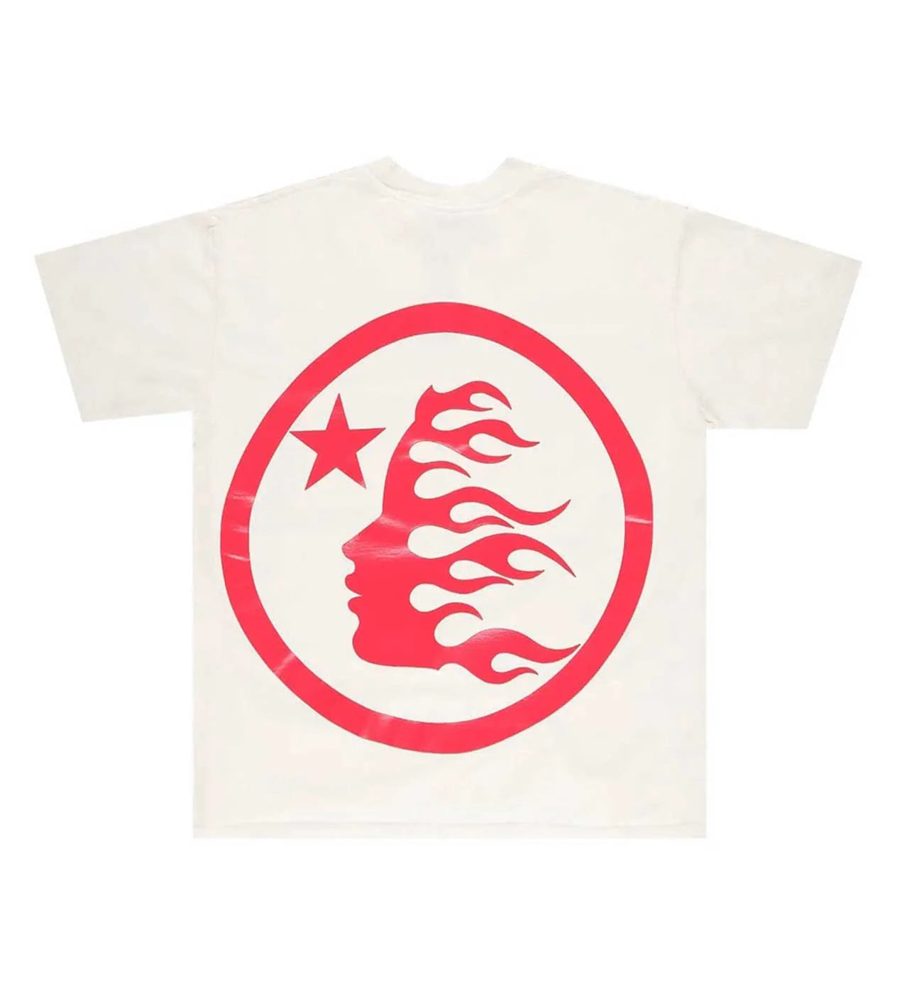 HELLSTAR- Gel Sport Logo T-Shirt 'White/Red'