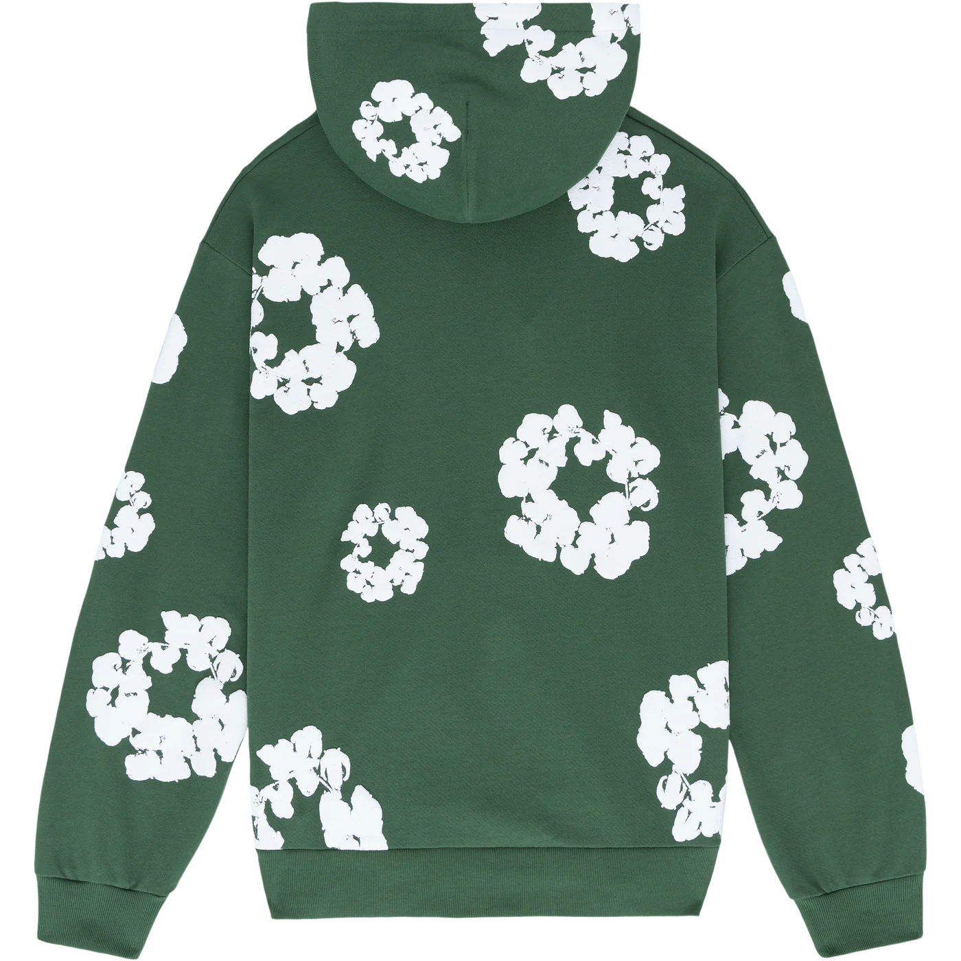 DENIM TEARS- Cotton wreath hoodie green