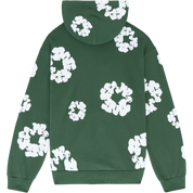 DENIM TEARS- Cotton wreath hoodie green