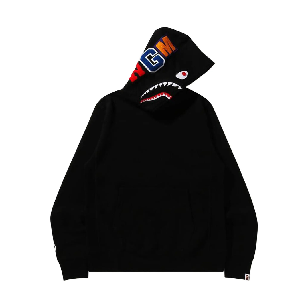 BAPE Shark Pullover Hoodie Black villa17