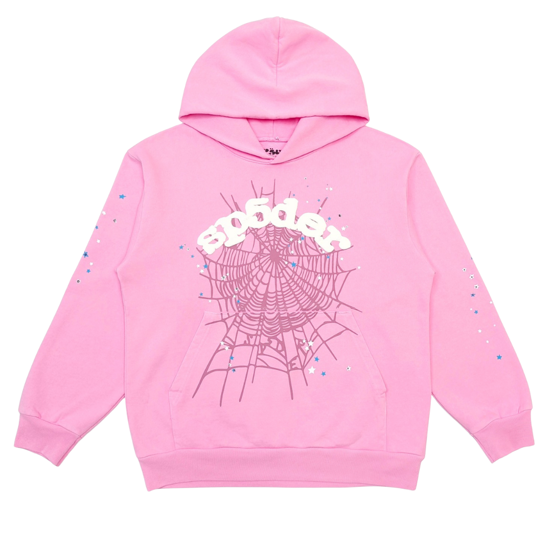 SP5DER-   OG Web Hoodie 'Pink'