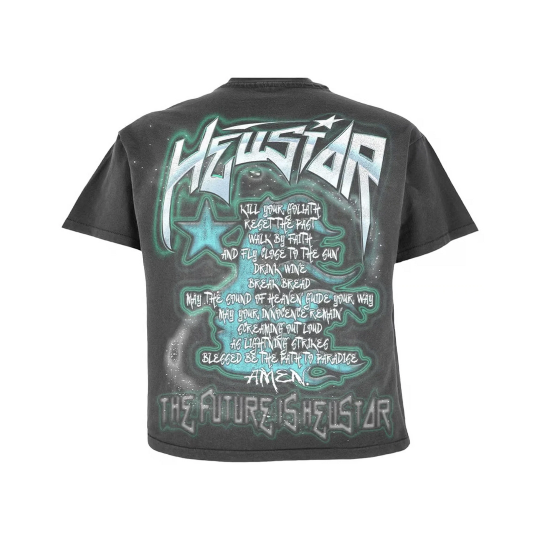 HELLSTAR- The Future Tee Black/Blue