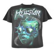 HELLSTAR- The Future Tee Black/Blue