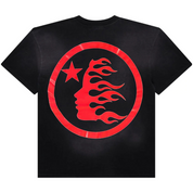 HELLSTAR- Sports Core Gel Logo T-Shirt 'Black/Red'