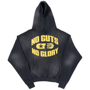 HELLSTAR- No Guts No Glory Hoodie 'Washed Black'