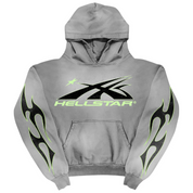 HELLSTAR- Sports Core Logo Hoodie 'Grey'