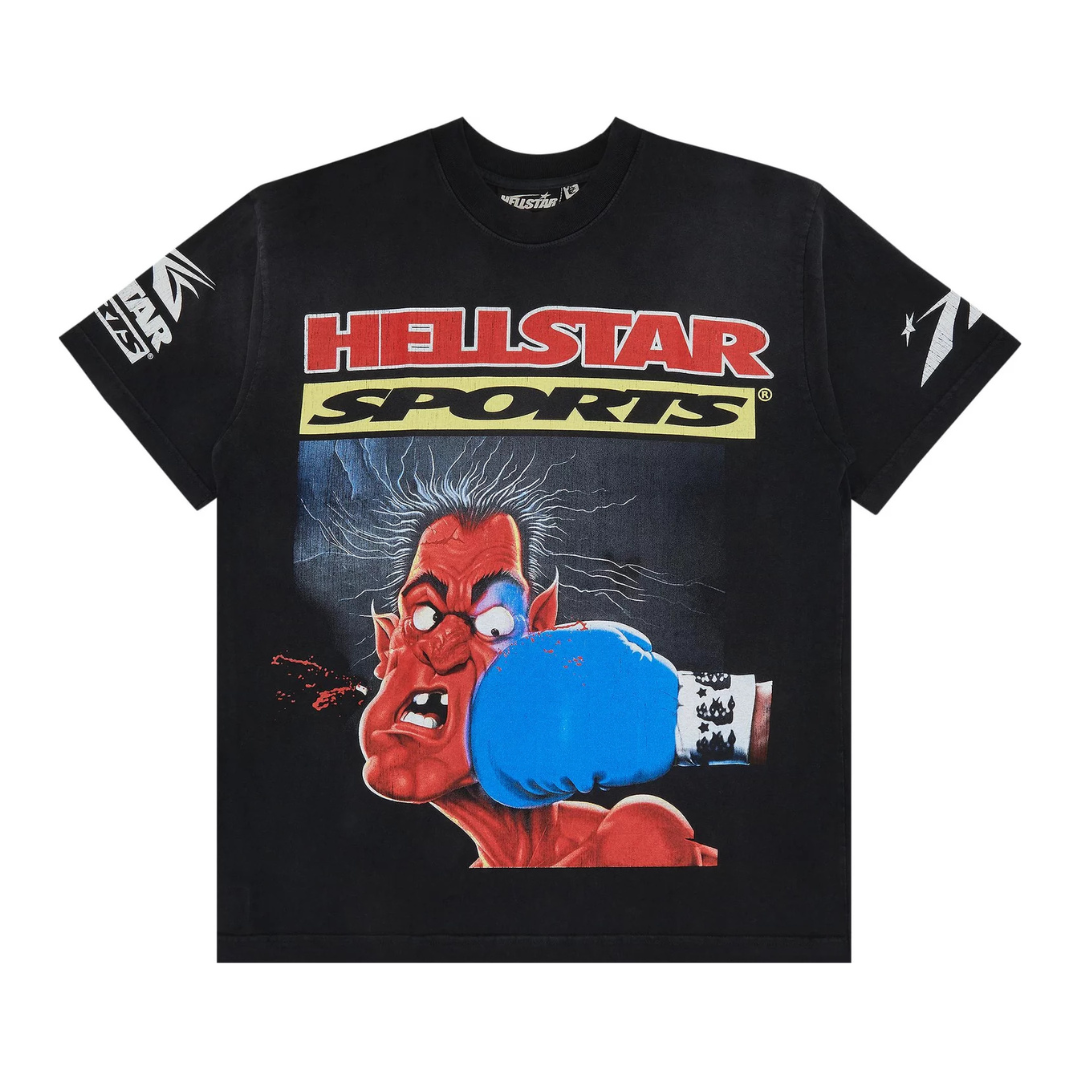 HELLSTAR- Knock-Out T-Shirt 'Black'