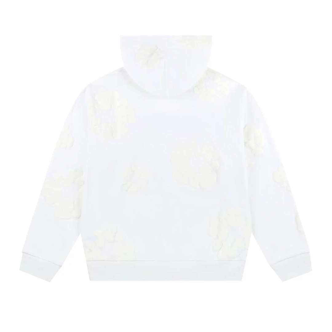DENIM TEARS- Mono Cotton Wreath Sweatshirt 'White'