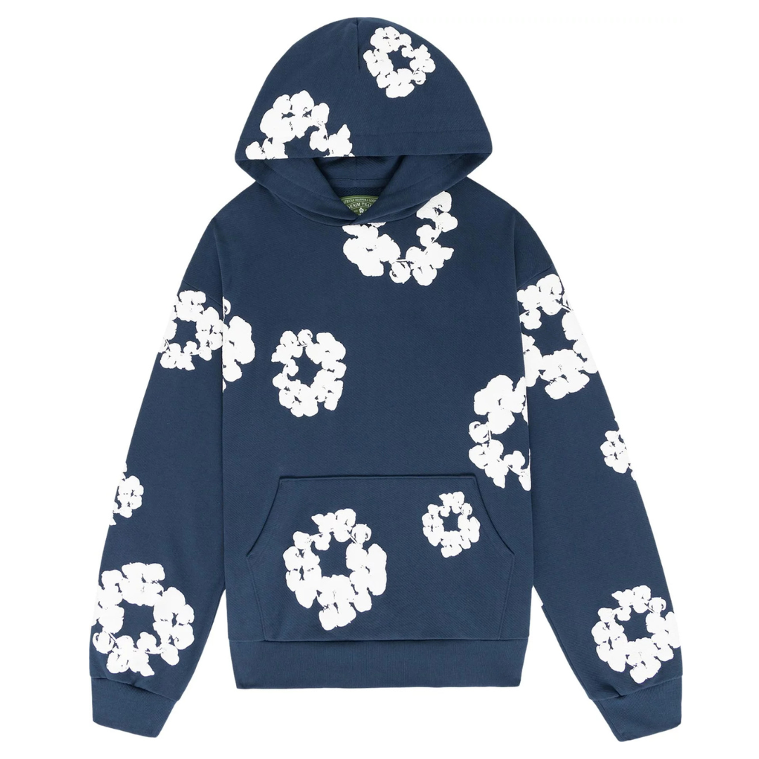 DENIM TEARS -The Cotton Wreath Sweatshirt 'Navy'