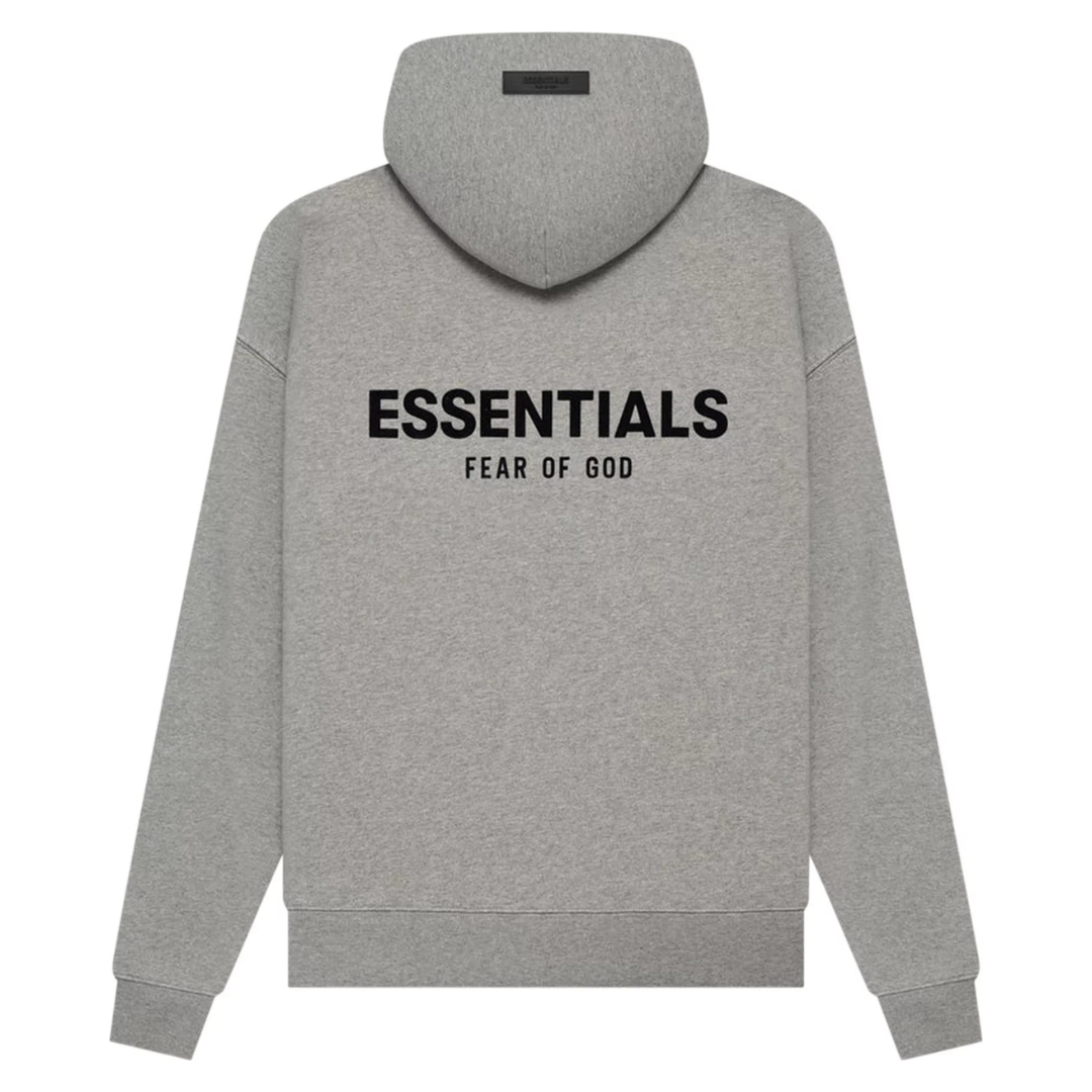 ESSENTIALS- Fear of God Hoodie 'Dark Oatmeal'