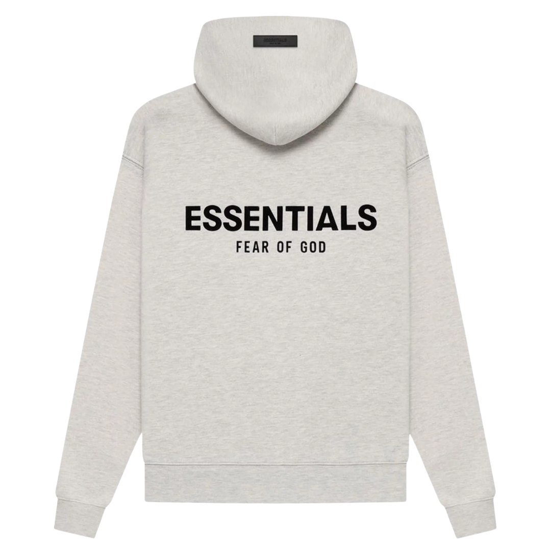 ESSENTIALS- Fear of God Hoodie 'Light Oatmeal'