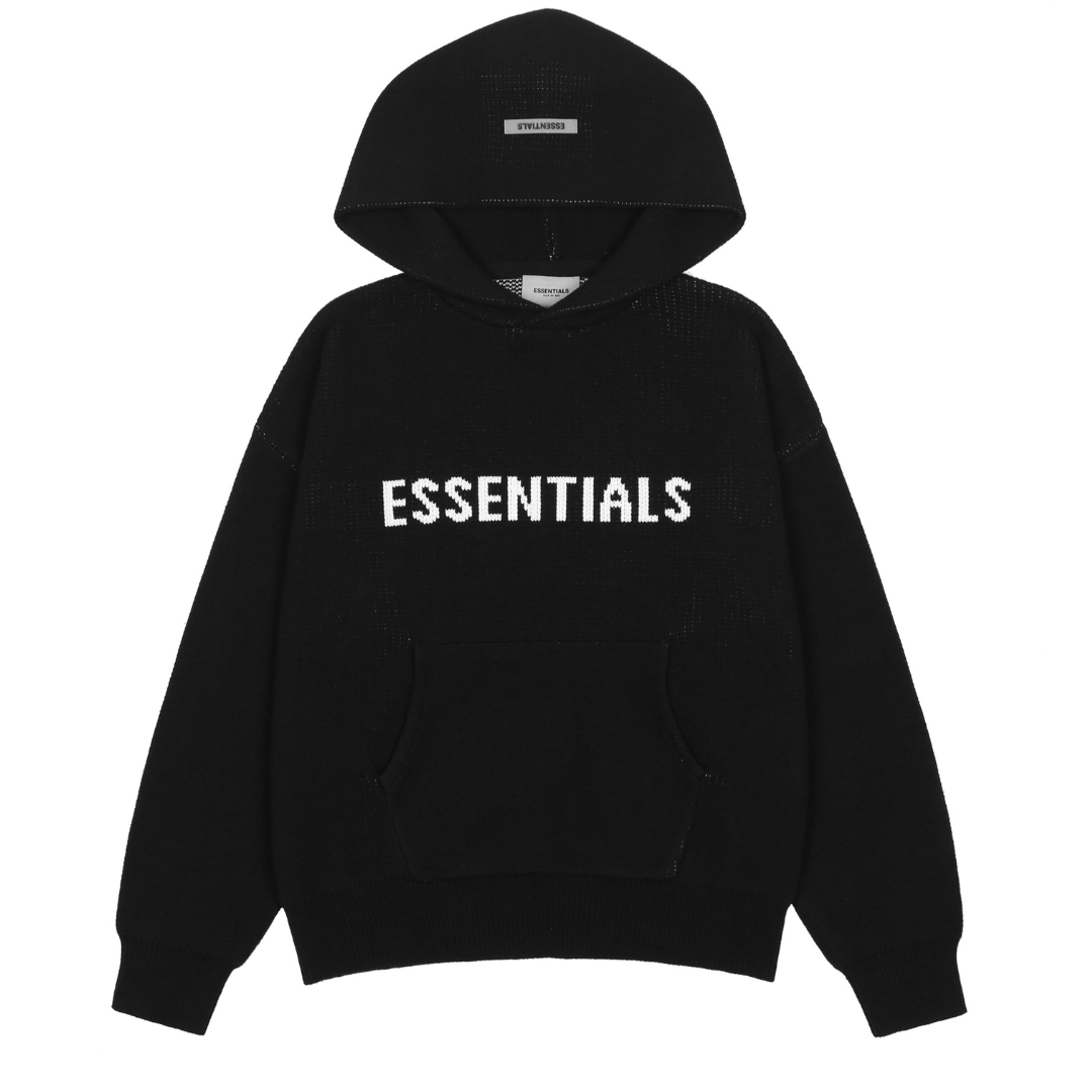 Essentials fear 2024 of god knit sweater