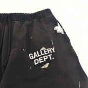 GALLERY DEPT - Logo Flare Sweatpants Heather Navy