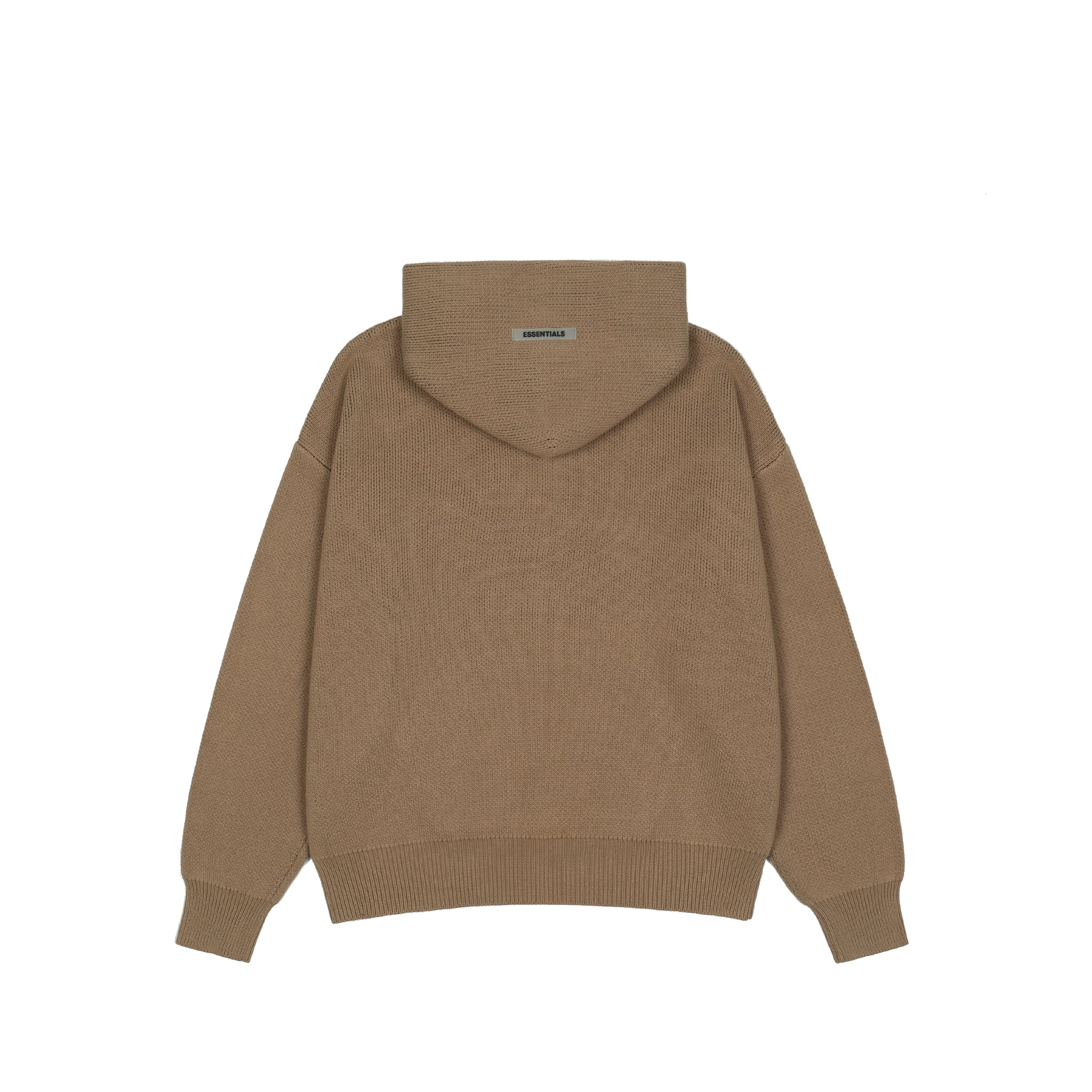 ESSENTIALS - Fear of God Knit Hoodie 'Taupe'
