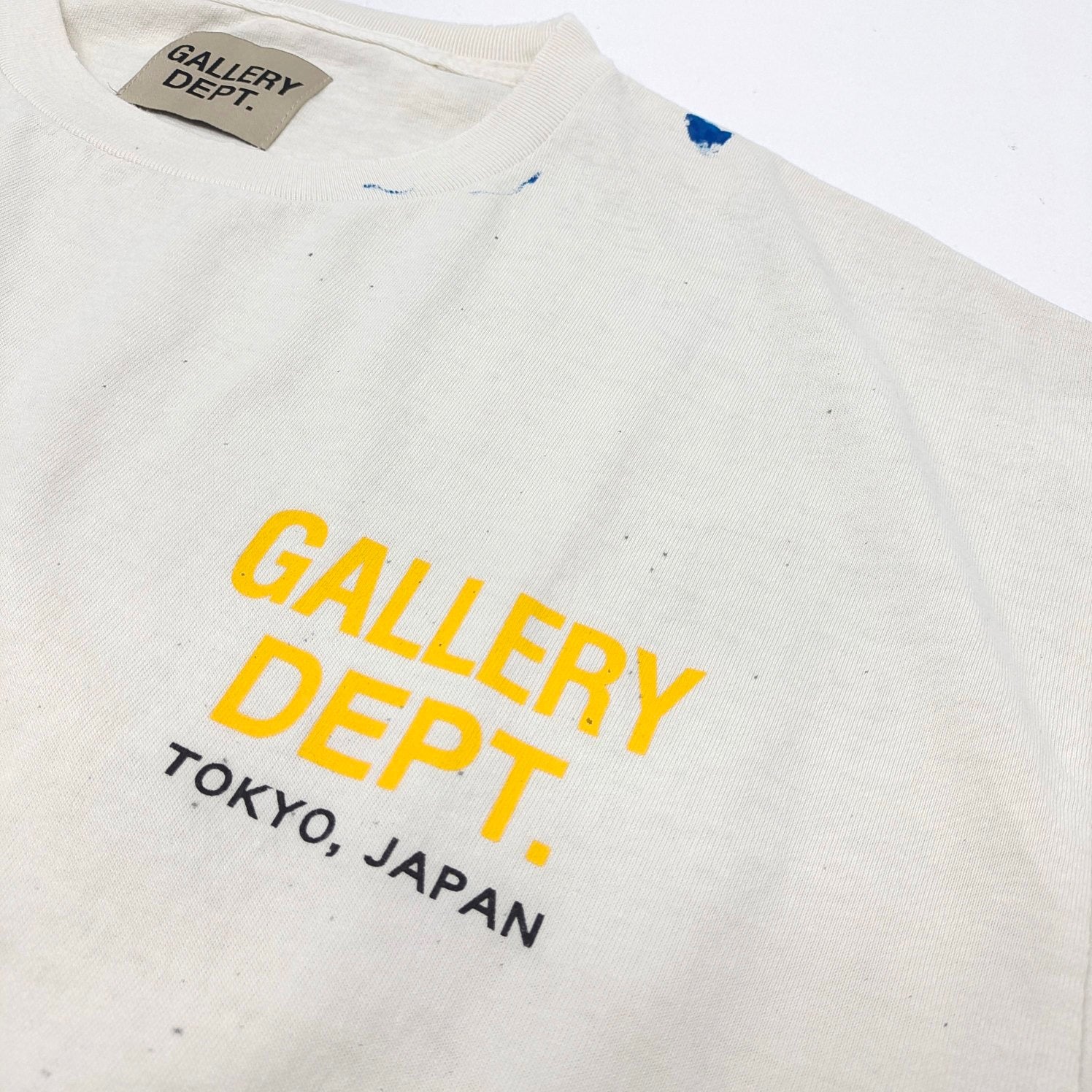 GALLERY DEPT - Tokyo Exclusive Anniversary Painted white Tee