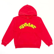 SP5DER-  OG Logo Hoodie 'Red'