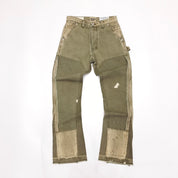 GALLERY DEPT - Carpenter Flare olive paintsplash