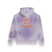 GALLERY DEPT - Purple Washed Zip-up hoodie