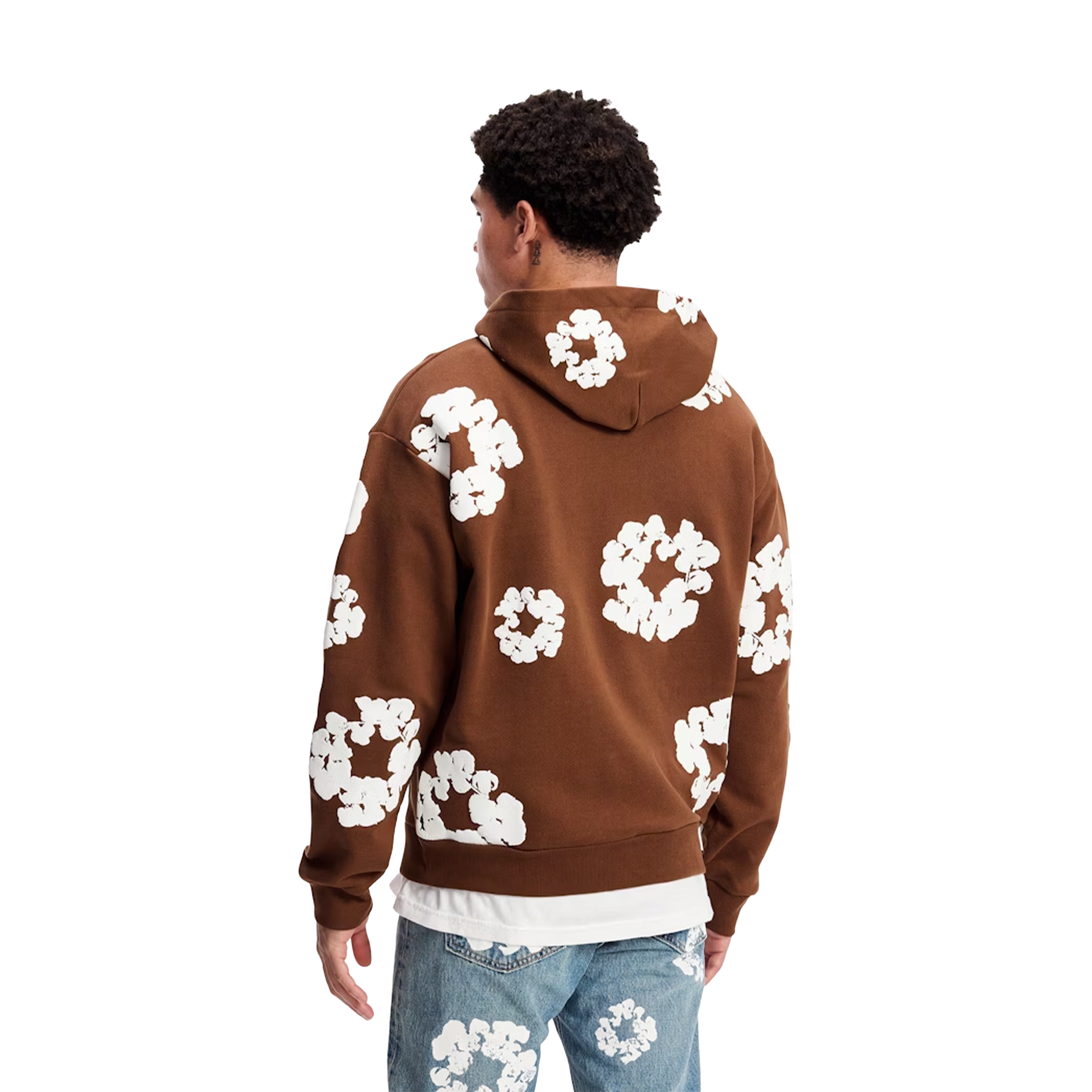 DENIM TEARS -The Cotton Wreath Sweatshirt 'Brown'