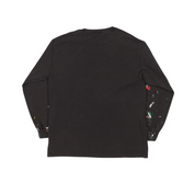 GALLERY DEPT - Black centered logo "DEPT" paint Long Sleeves