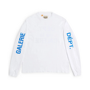 GALLERY DEPT - White Blue french L/S TEE