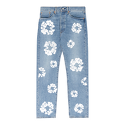 DENIM TEARS - The Cotton Wreath Jean Light Wash