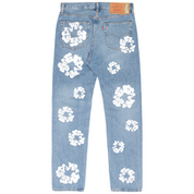 DENIM TEARS - The Cotton Wreath Jean Light Wash